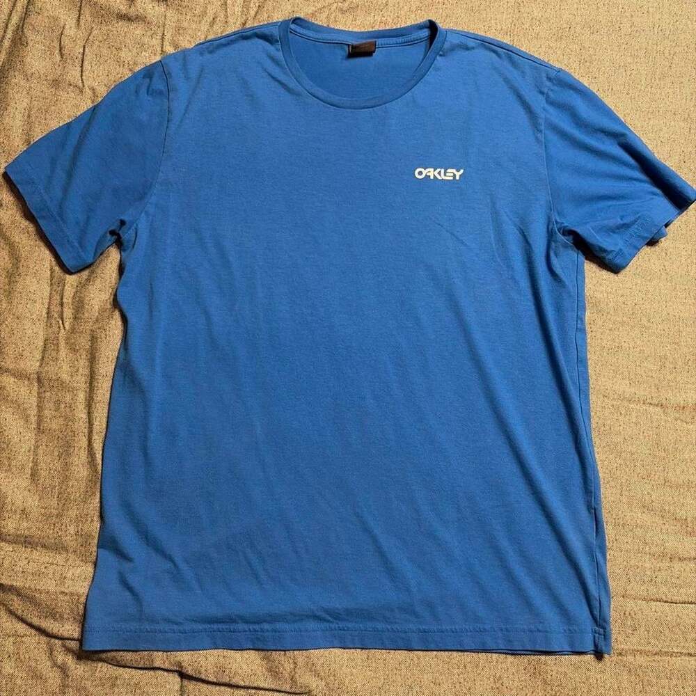 Oakley Men's Blue T-shirt